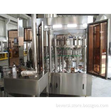 Rotary Carbonated Drink Filling Machine / Automated Co2 gas